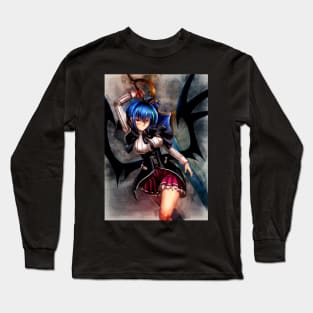 Xenovia Quarta Anime Watercolor Long Sleeve T-Shirt